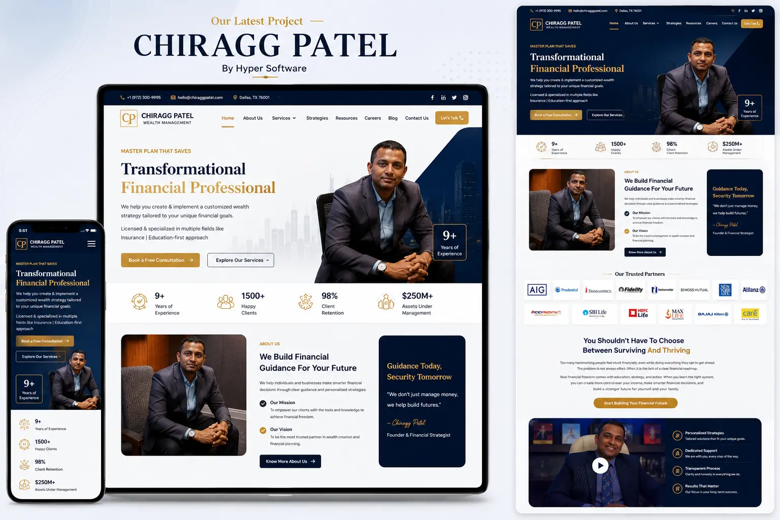 Chirag G. Patel – Orthopedic & Joint Care Website