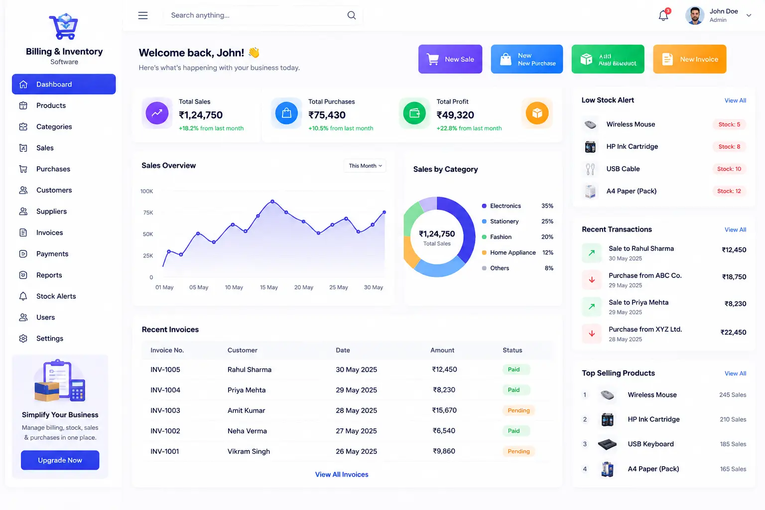 Billing & Inventory Software