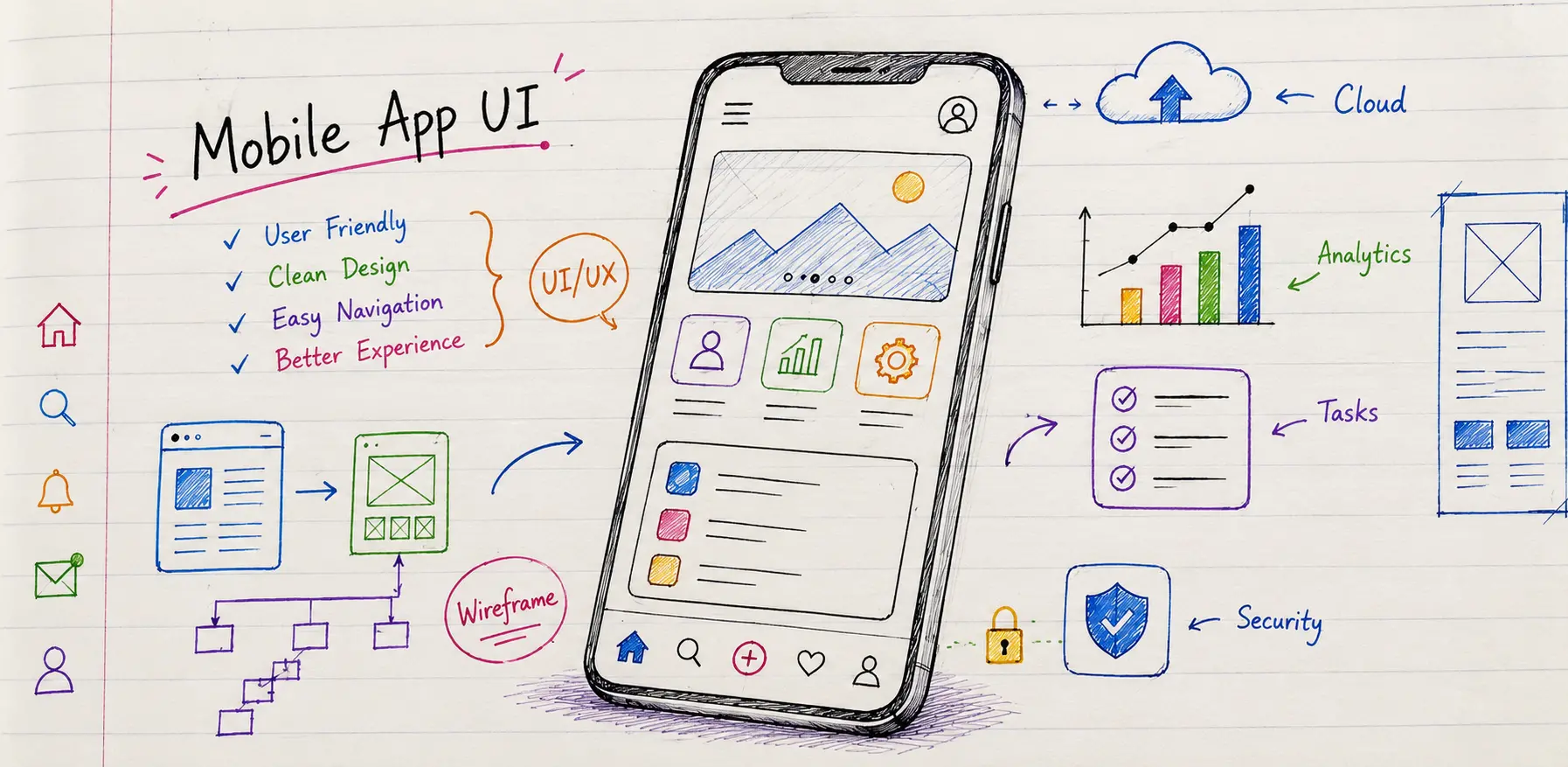 Mobile App UI Design
